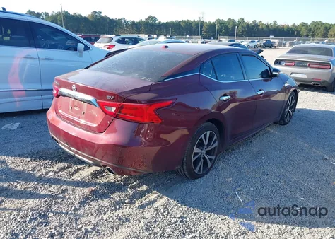 2017 Nissan Maxima 3.5 Sv z USA, uszkodzony, nr VIN 1N4AA6AP1HC400357